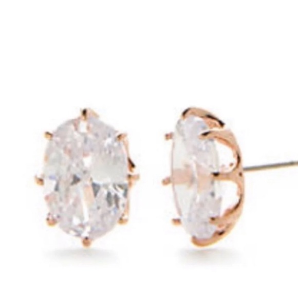 Kate Spade shine on oval studs